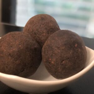 Bola de chocolate haitiano