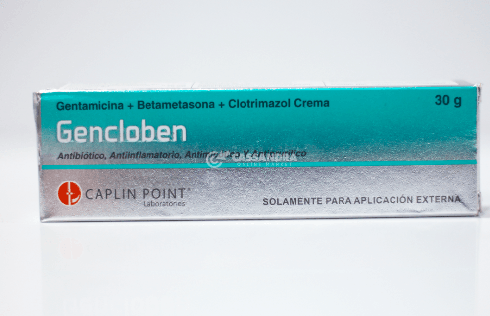 Gencloben para la irritación de la ingle y zonas sensibles, crema para la irritación Dominicana 30 g - Imagen 2