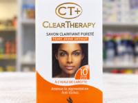 Caja de jabón CT+ Clear Therapy Savon Clarifiant Pureté Teint Zéro Défaut, con aceite de zanahoria